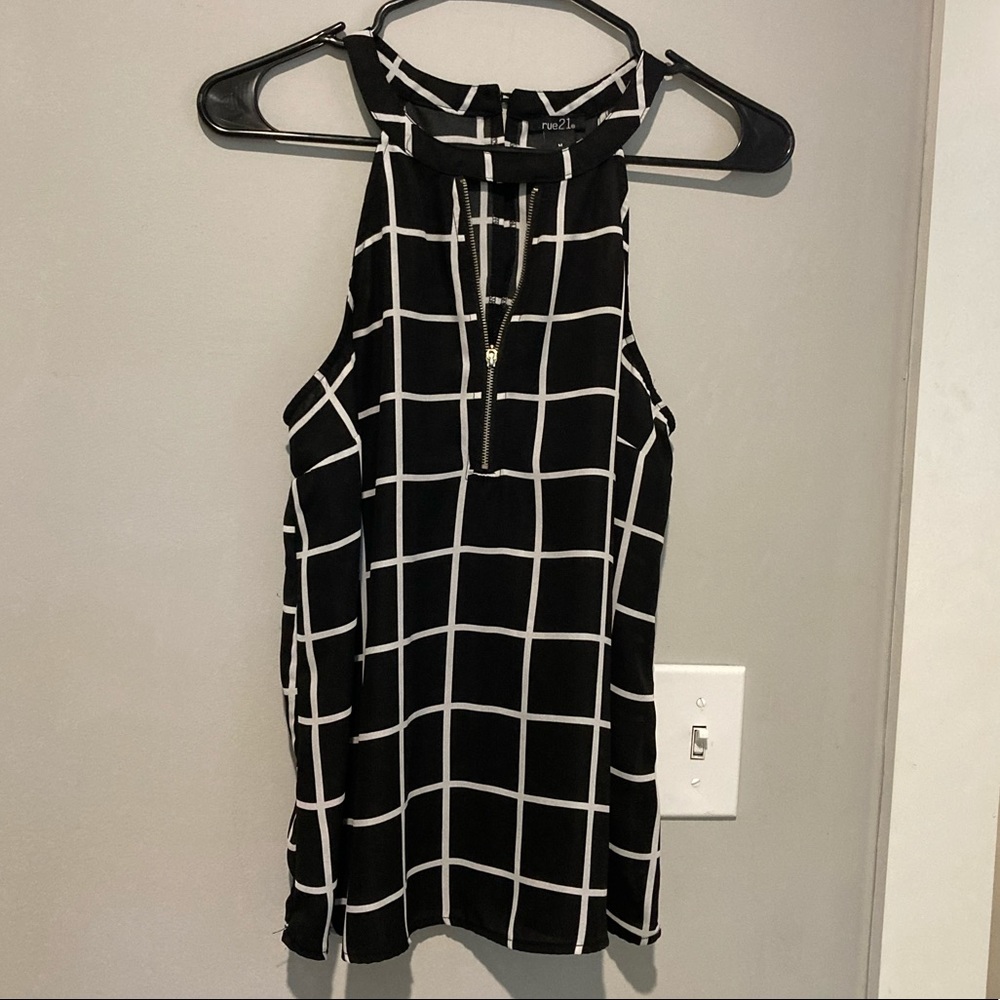 Sleeveless Tank Blouse